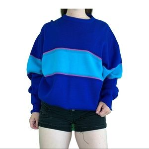 Colorblock Vintage Sweater